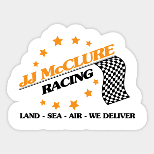 JJ McClure Racing Sticker